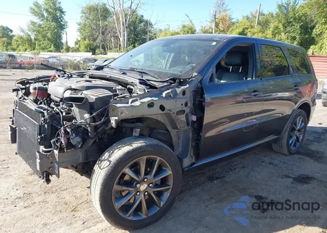 2018 Dodge Durango Gt Awd из США, поврежденный, VIN 1C4RDJDG4JC395339